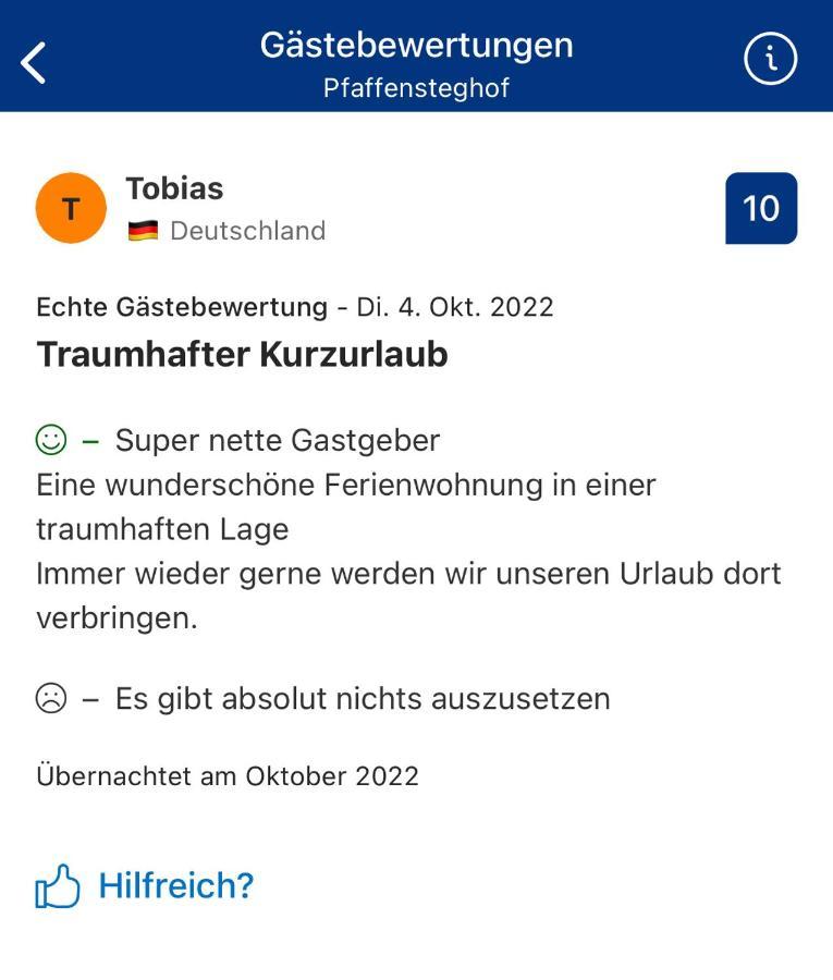Pfaffensteghof Διαμέρισμα Rickenbach  Εξωτερικό φωτογραφία